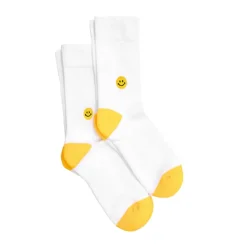 Sélectionné par Fleux Chaussettes brodées Smiley > Femme Chaussettes|Chaussettes