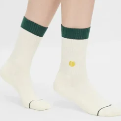 Sélectionné par Fleux Chaussettes brodées Tennis > Femme Chaussettes|Chaussettes