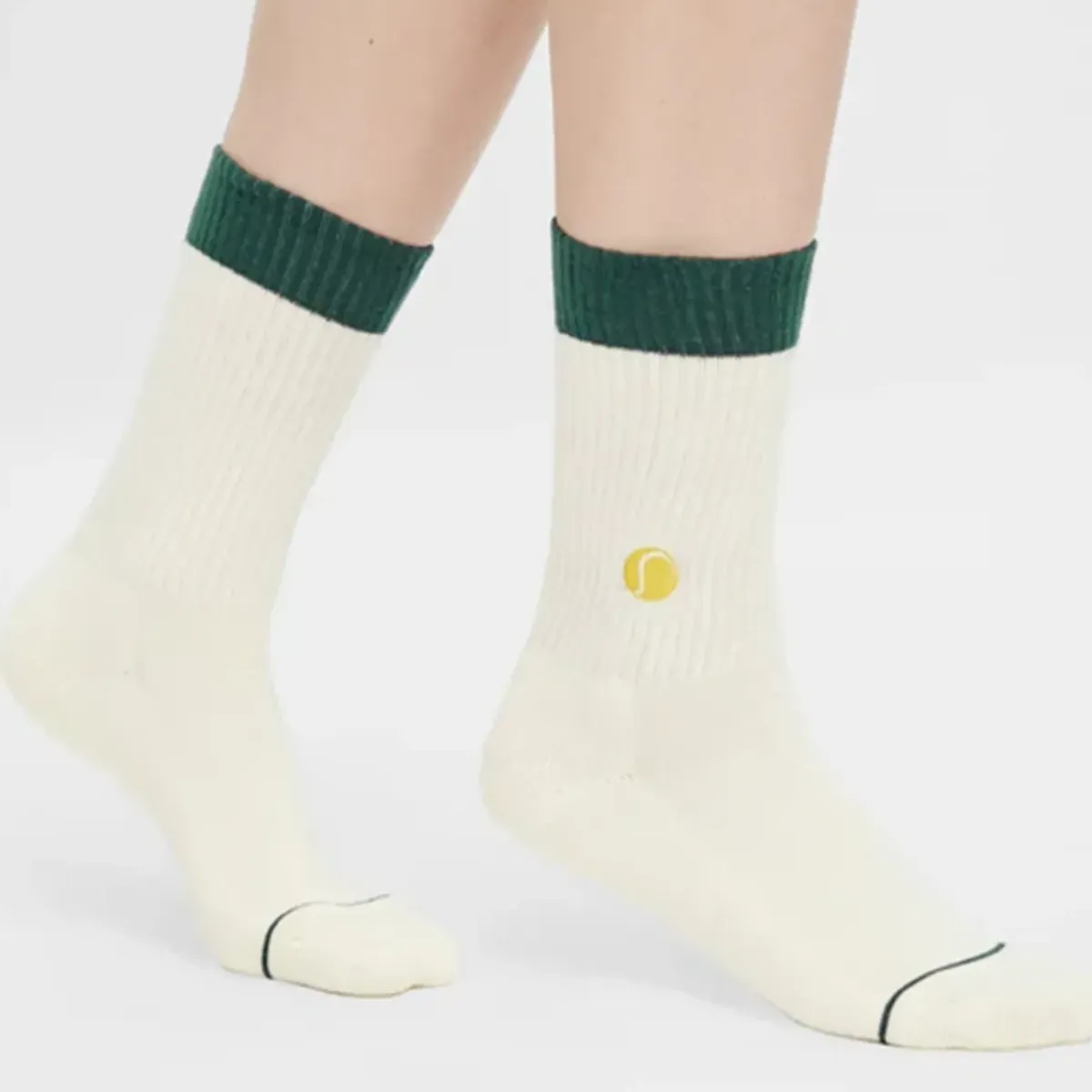 Sélectionné par Fleux Chaussettes brodées Tennis > Femme Chaussettes|Chaussettes