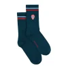 Sélectionné par Fleux Chaussettes brodées Tête de Mort > Femme Chaussettes|Chaussettes