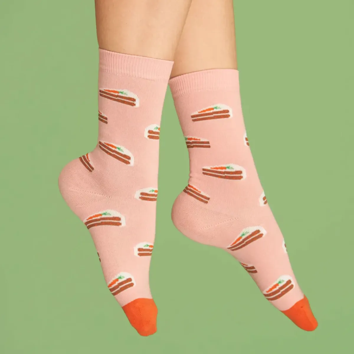 Coucou Suzette Chaussettes Carrot Cake > Femme Fabriqué En France|Chaussettes