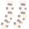 Coucou Suzette Chaussettes Chat Suzette - Blanc > Femme Mode|Chaussettes
