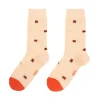 Coucou Suzette Chaussettes Coccinelle > Femme Fabriqué En France|Chaussettes