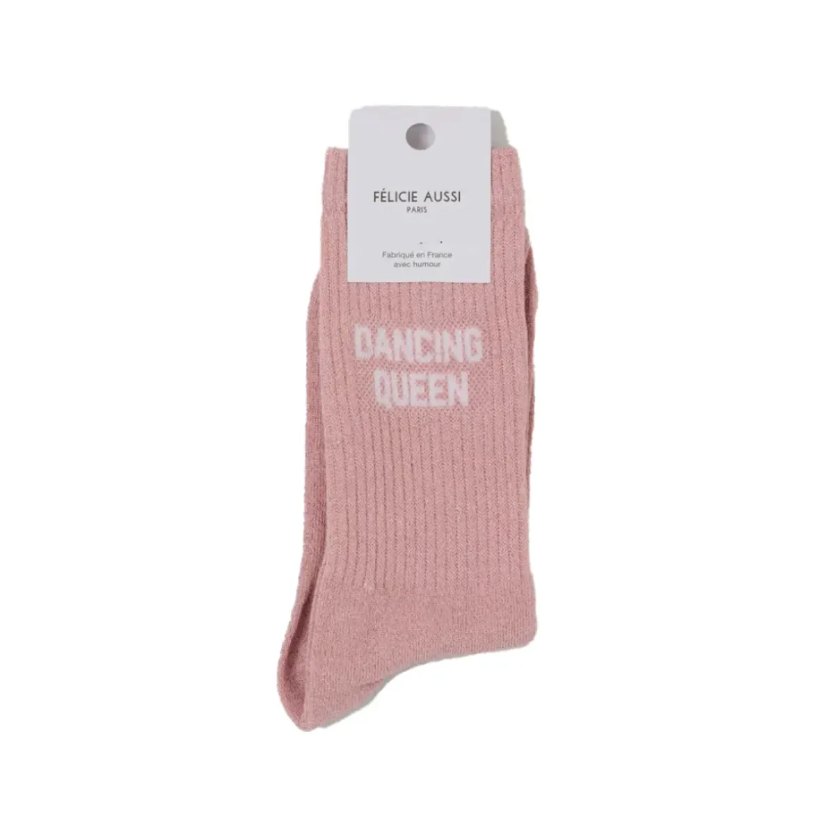Felicie Aussi Chaussettes Dancing Queen Paillettes 36/40 - Rose > Femme Fabriqué En France|Chaussettes