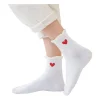 Tites Chaussettes Chaussettes Dentelle Cur Long 35/42 - Blanc > Femme Chaussettes|Chaussettes