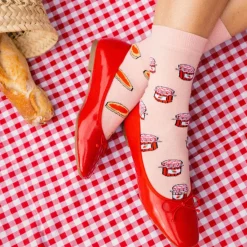 Coucou Suzette Chaussettes Dépareillées Tartine u0026 Confiture > Femme Fabriqué En France|Chaussettes