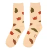 Coucou Suzette Chaussettes Feuille de Châtaignier > Femme Fabriqué En France|Chaussettes