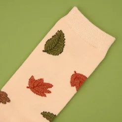 Coucou Suzette Chaussettes Feuille de Châtaignier > Femme Fabriqué En France|Chaussettes