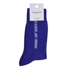 Félicie Aussi Chaussettes Hook Up Socks Paillettes 36/40 - Bleu > Femme Mode|Chaussettes