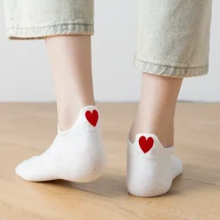 Tites Chaussettes Chaussettes Languette Coeur > Femme Chaussettes|Chaussettes