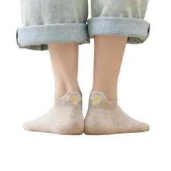 Tites Chaussettes Chaussettes Languette Fleur > Femme Chaussettes|Chaussettes