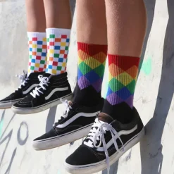 Sélectionné par Fleux Chaussettes Old School Colors > Femme Chaussettes|Chaussettes
