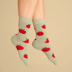Coucou Suzette Chaussettes Pomme > Femme Fabriqué En France|Chaussettes