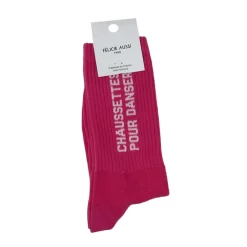 Félicie Aussi Chaussettes Pour Danser 36/40 - Fuchsia > Femme Fabriqué En France|Mode