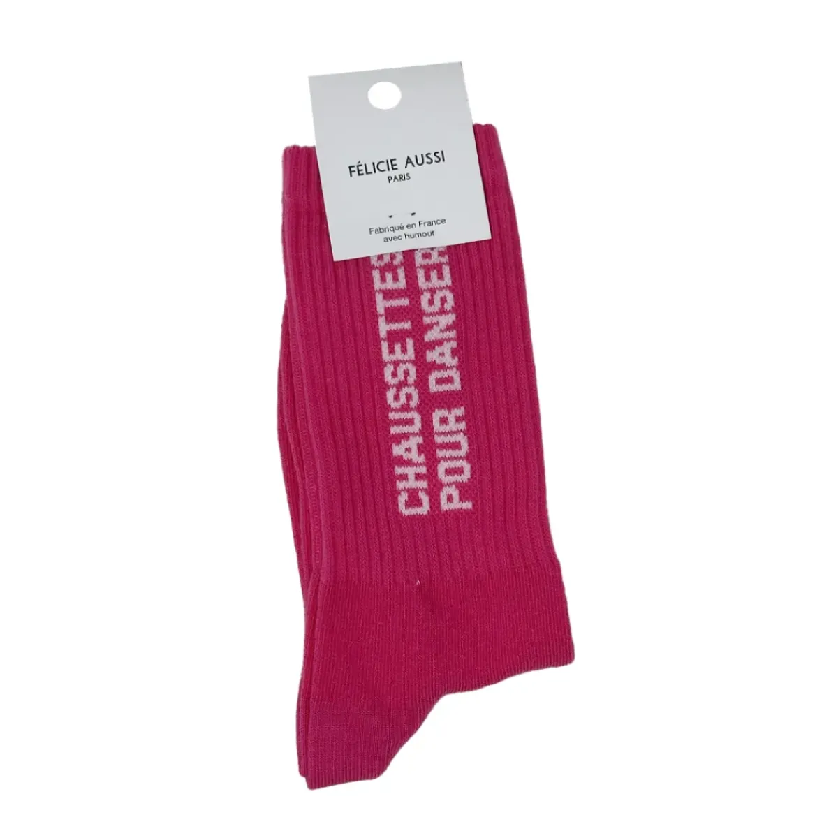 Félicie Aussi Chaussettes Pour Danser 36/40 - Fuchsia > Femme Fabriqué En France|Mode