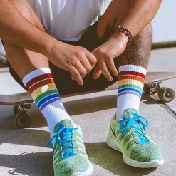 Sélectionné par Fleux Chaussettes Rainbow > Femme Chaussettes|Chaussettes