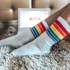 Sélectionné par Fleux Chaussettes Rainbow > Femme Chaussettes|Chaussettes