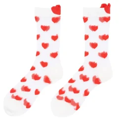 Coucou Suzette Chaussettes Transparentes Coeur > Femme Chaussettes|Chaussettes