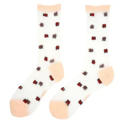 Coucou Suzette Chaussettes Transparentes Coccinelle > Femme Chaussettes|Chaussettes