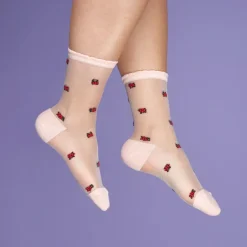 Coucou Suzette Chaussettes Transparentes Coccinelle > Femme Chaussettes|Chaussettes