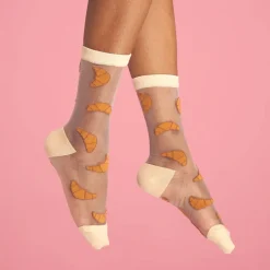 Coucou Suzette Chaussettes Transparentes Croissant > Femme Chaussettes|Chaussettes