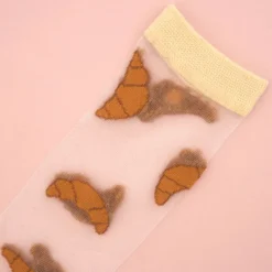 Coucou Suzette Chaussettes Transparentes Croissant > Femme Chaussettes|Chaussettes