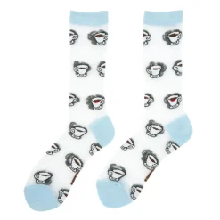 Coucou Suzette Chaussettes Transparentes Café > Femme Chaussettes|Chaussettes