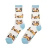 Coucou Suzette Chaussettes Transparentes - Corgi > Femme Fabriqué En France|Mode