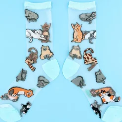Coucou Suzette Chaussettes Transparentes - Miaou > Femme Fabriqué En France|Mode