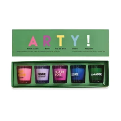 Sélectionné par Fleux Coffret de 5 Bougies Arty > Bougies, Bougeoirs Et Allumettes