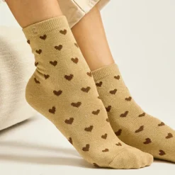 Sélectionné par Fleux Coffret de 7 Chaussettes Coeur Paillettes > Femme Chaussettes|Chaussettes