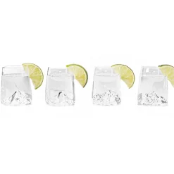 Alaskan Maker Coffret De 4 Shooters Topographic > Fabrication Artisanale|Carafes & Verres