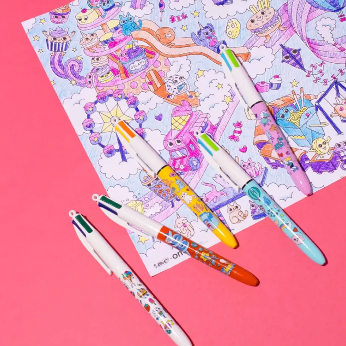 Omy Coffret 5 Stylos Kawaii > Papeterie