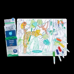 Sélectionné par Fleux Coloriage réutilisable Amazonie Wildlife > Enfant Jouets|Papeterie