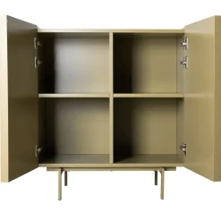 HK Living Commode / Buffet - 80 x 40 x 89 cm - Vert Olive > Buffets, Armoires & Commodes