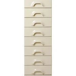 HK Living Commode 8 Tiroirs - Crème > Buffets, Armoires & Commodes