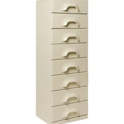 HK Living Commode 8 Tiroirs - Crème > Buffets, Armoires & Commodes