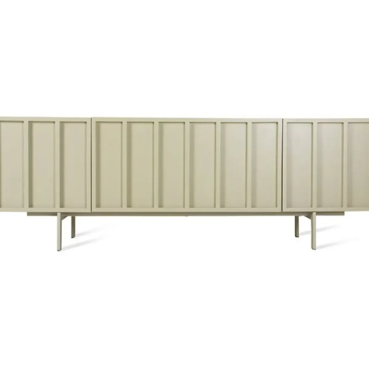 HK Living Console / Meuble télé - 159,5 x 40 x 55 cm - Vert Olive > Buffets, Armoires & Commodes