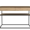 Ethnicraft Console Monolit en chêne noir - l 122 cm > Buffets, Armoires & Commodes