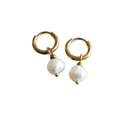 Sélectionné par Fleux Créoles à perles - 1 perle > Bijoux & Montres