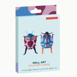 Studio Roof Décoration Murale Couple Coccinelle > Enfant Recyclé|Décoration Enfants