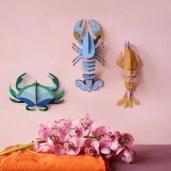 Studio Roof Décoration murale Crabe - Aigue-Marine > Enfant Décoration Enfants|Décorations Murales