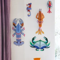 Studio Roof Décoration murale Crabe - Aigue-Marine > Enfant Décoration Enfants|Décorations Murales