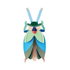 Studio Roof Décoration murale Emerald Beetle > Enfant Recyclé|Décoration Enfants