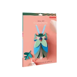 Studio Roof Décoration murale Emerald Beetle > Enfant Recyclé|Décoration Enfants