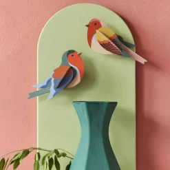 Studio Roof Décoration Murale Garden Birds Robin > Enfant Décoration Enfants|Décorations Murales