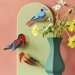 Studio Roof Décoration Murale Garden Birds Robin > Enfant Décoration Enfants|Décorations Murales