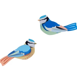 Studio Roof Décoration Murale Garden Birds Blue Tits > Enfant Décoration Enfants|Décorations Murales