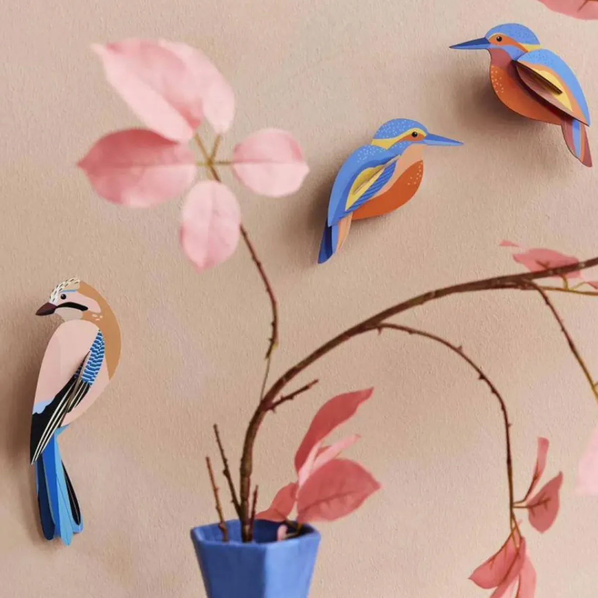 Studio Roof Décoration Murale Garden Birds Kingfishers > Enfant Décoration Enfants|Décorations Murales