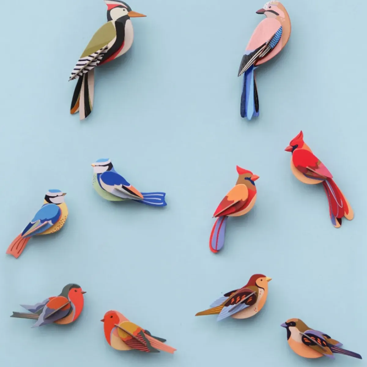 Studio Roof Décoration Murale Garden Birds Kingfishers > Enfant Décoration Enfants|Décorations Murales